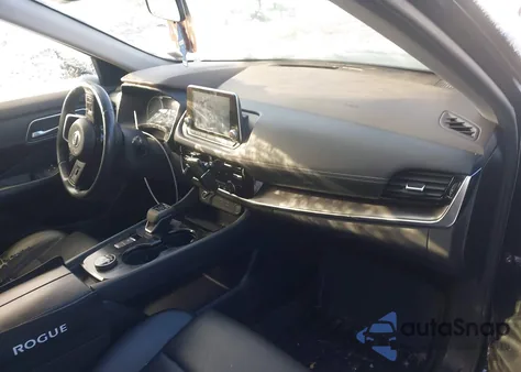 2021 Nissan Rogue Sv Intelligent Awd from USA, damaged, VIN JN8AT3BB9MW201592